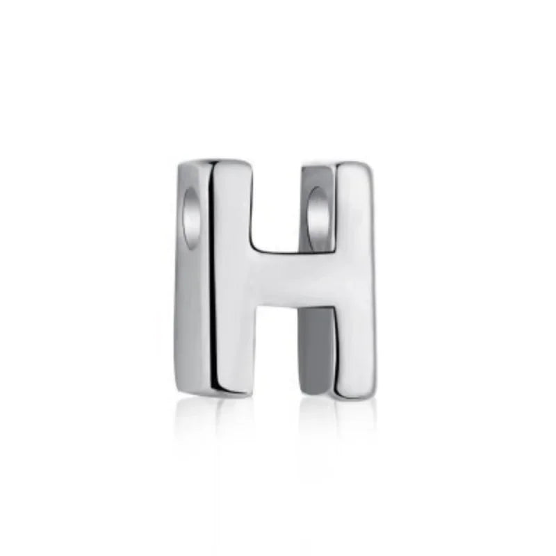 26 Letter Silver Necklace DA3148