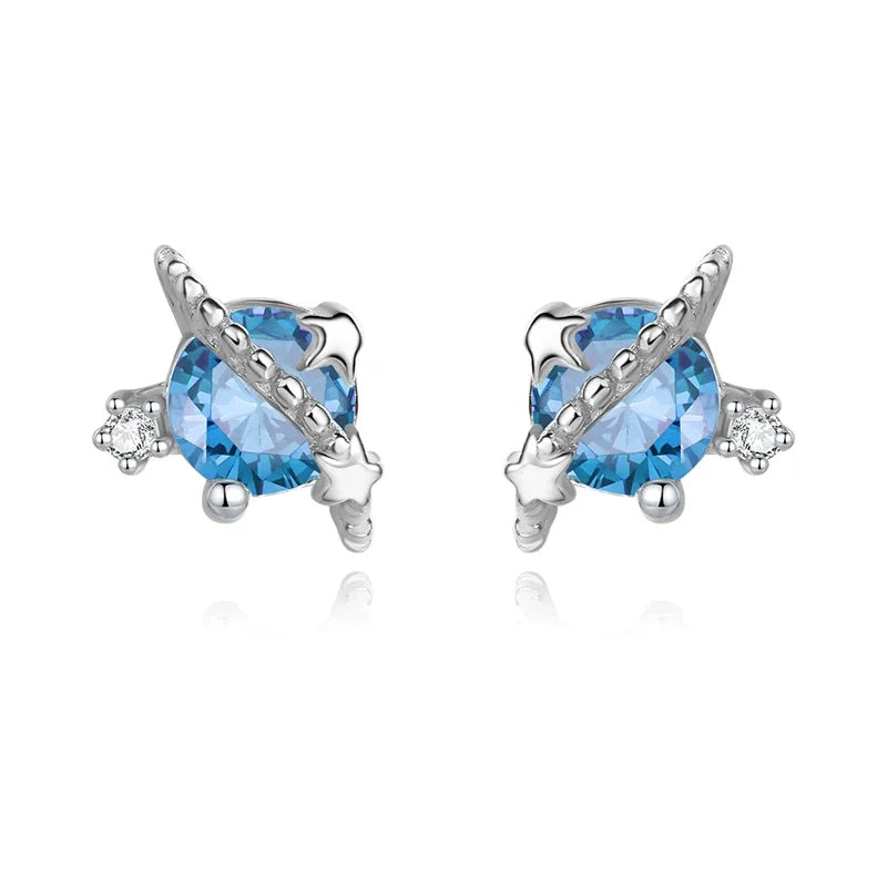 Stars Planets Stud Earrings DA3206