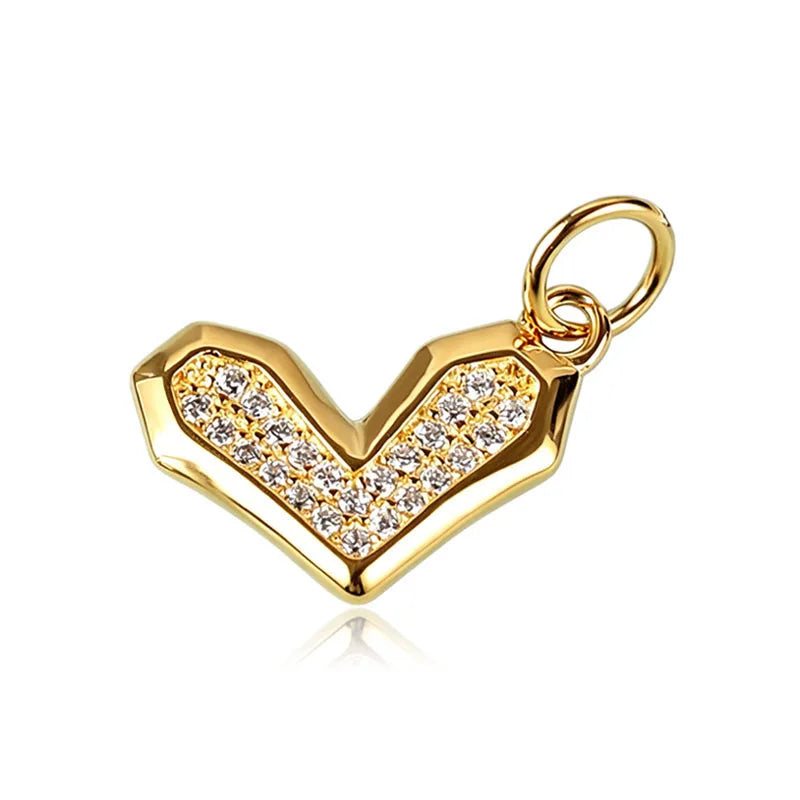 Minimalist Heart Silver Pendant DZ1905
