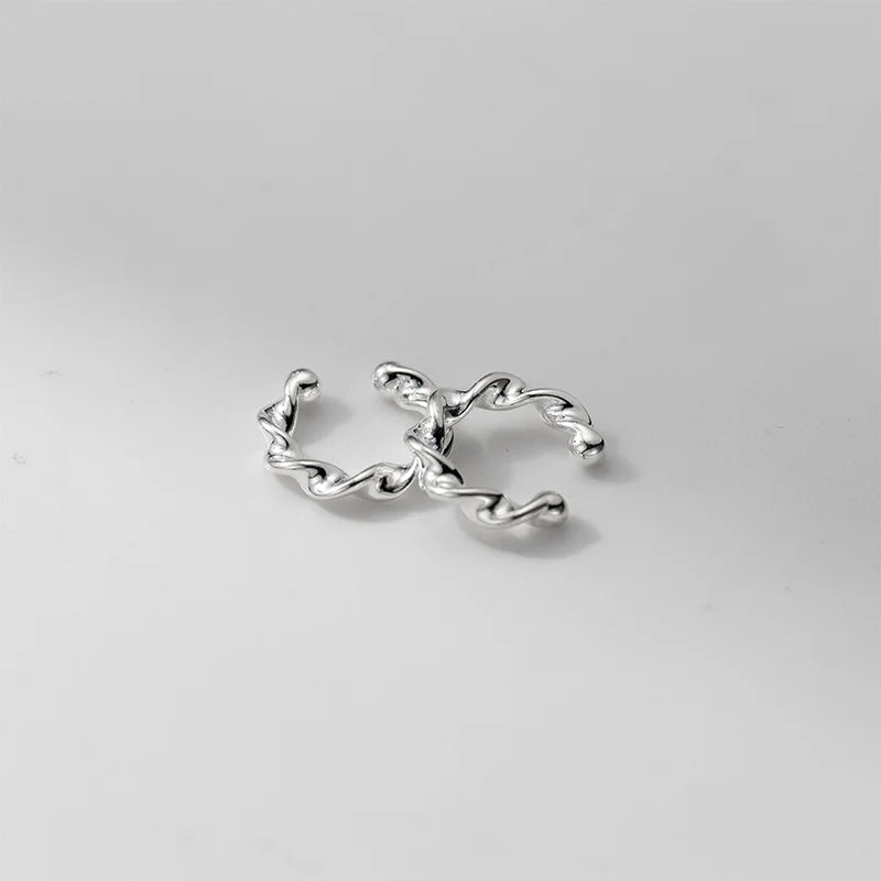 Twisted Clip Earrings DS4790