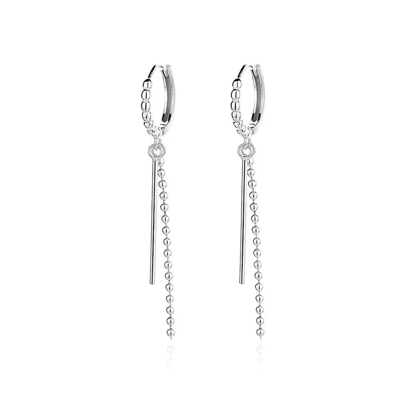 Fashion Delicate Tassel Hoop Earrings DA1974