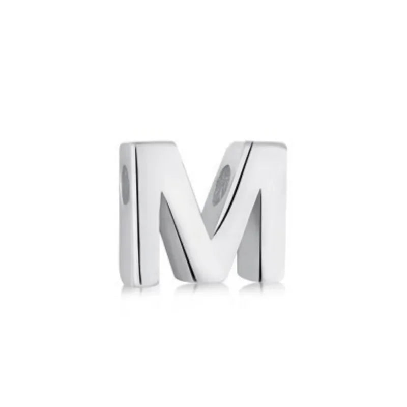 26 Letter Silver Necklace DA3148