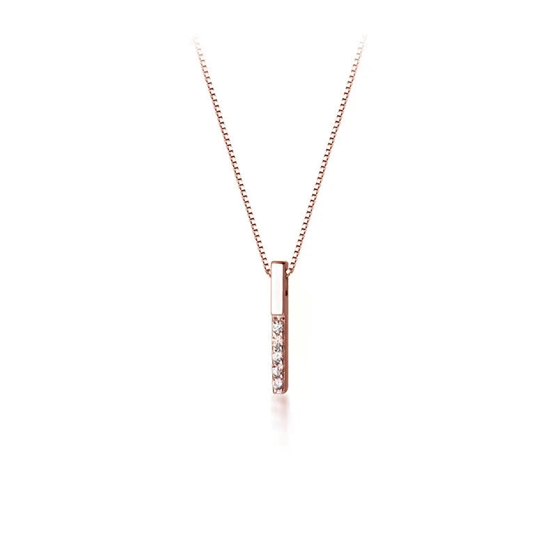 Geometric Rectangular Bar Necklace DS4846