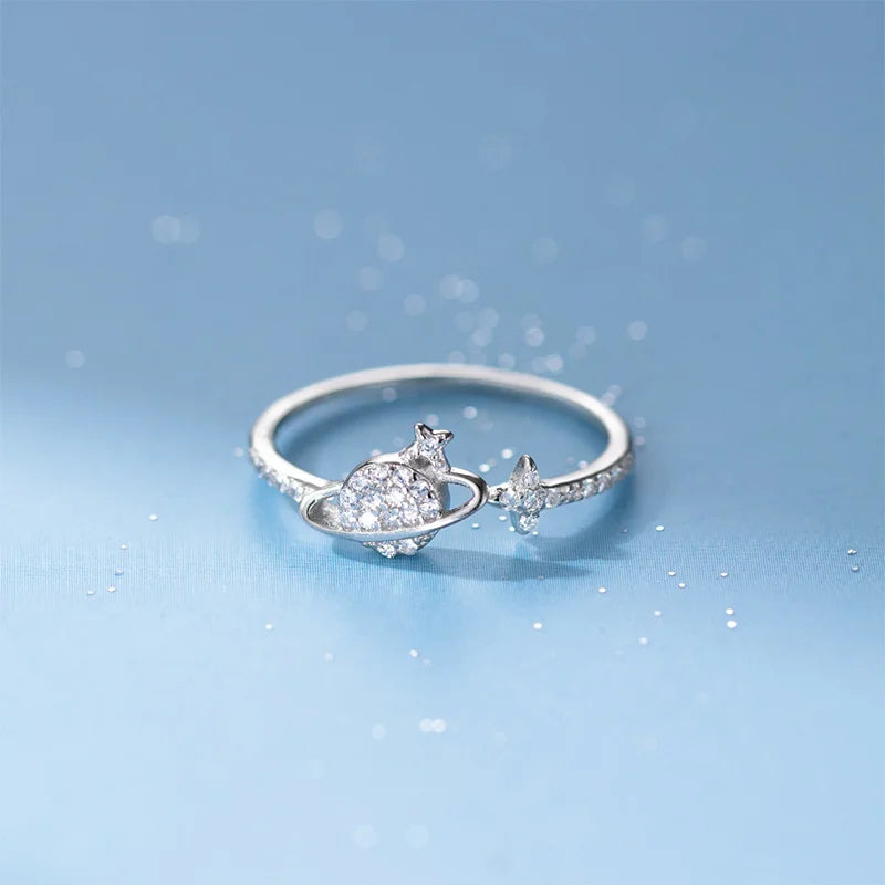 Planet Zircon Open Ring DS4794
