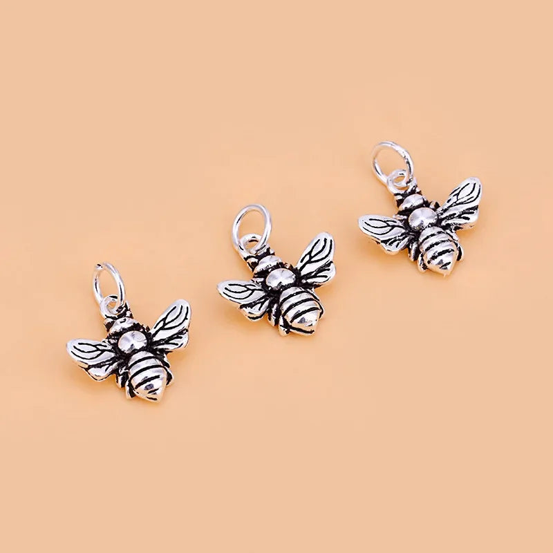 Insect Bee Charm Pendant Handmade DIY Accessories HY007