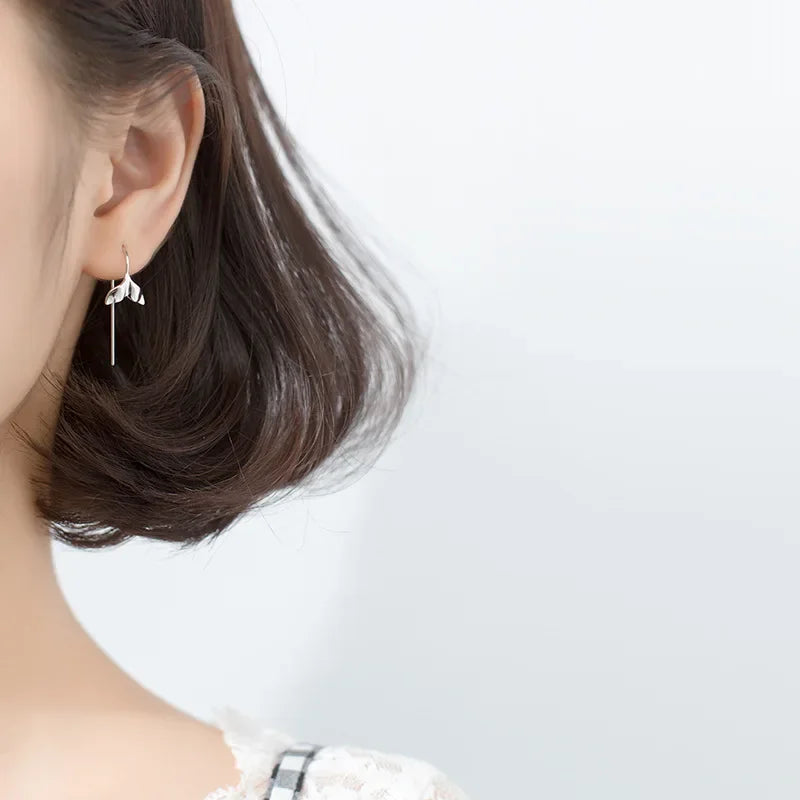 Little Mermaid Tail Earrings Ring Anklet Necklace DA461