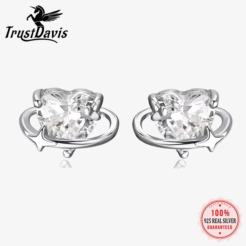 Heart Stud Earring DS4217
