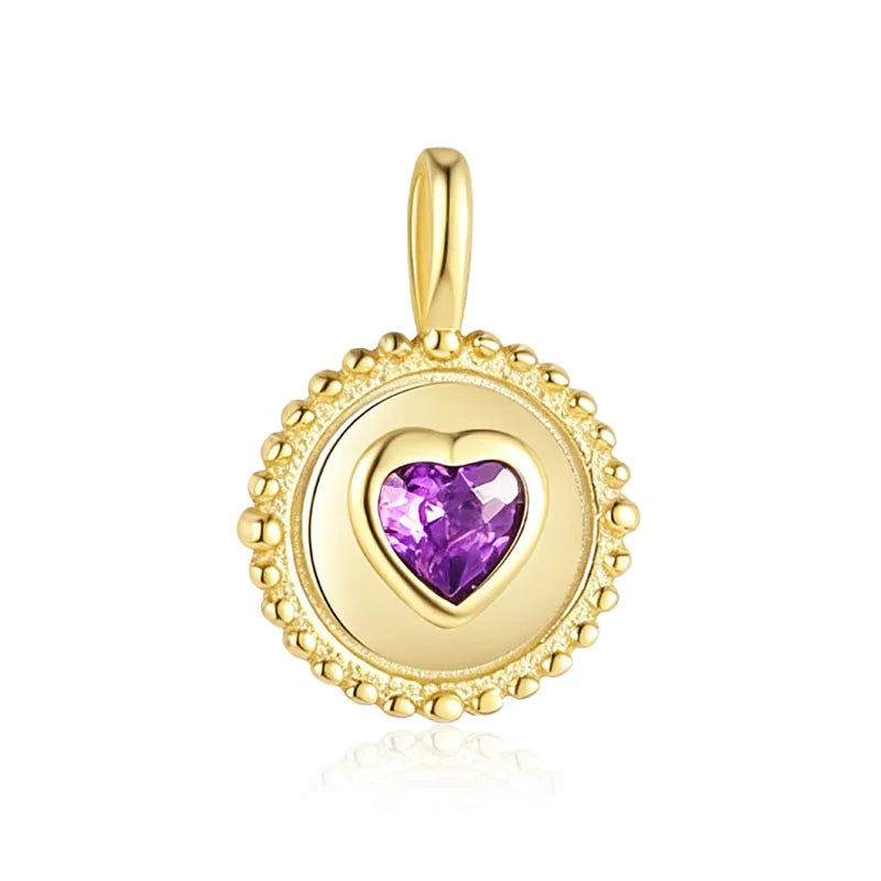 Heart Zircon Silver Pendant DZ1904