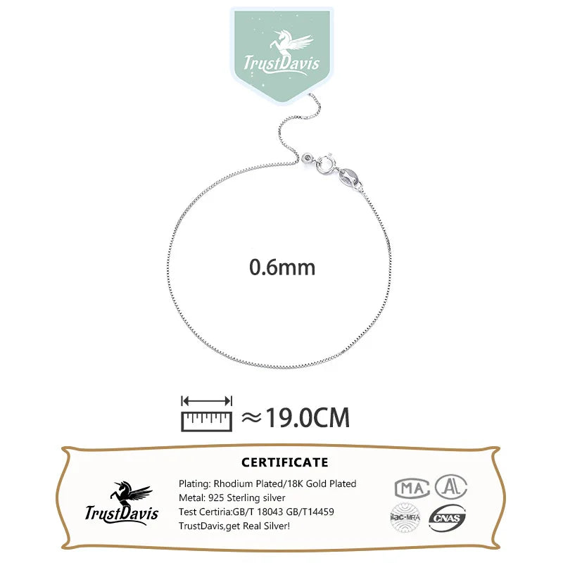 Simple Box Bracelet DS4858