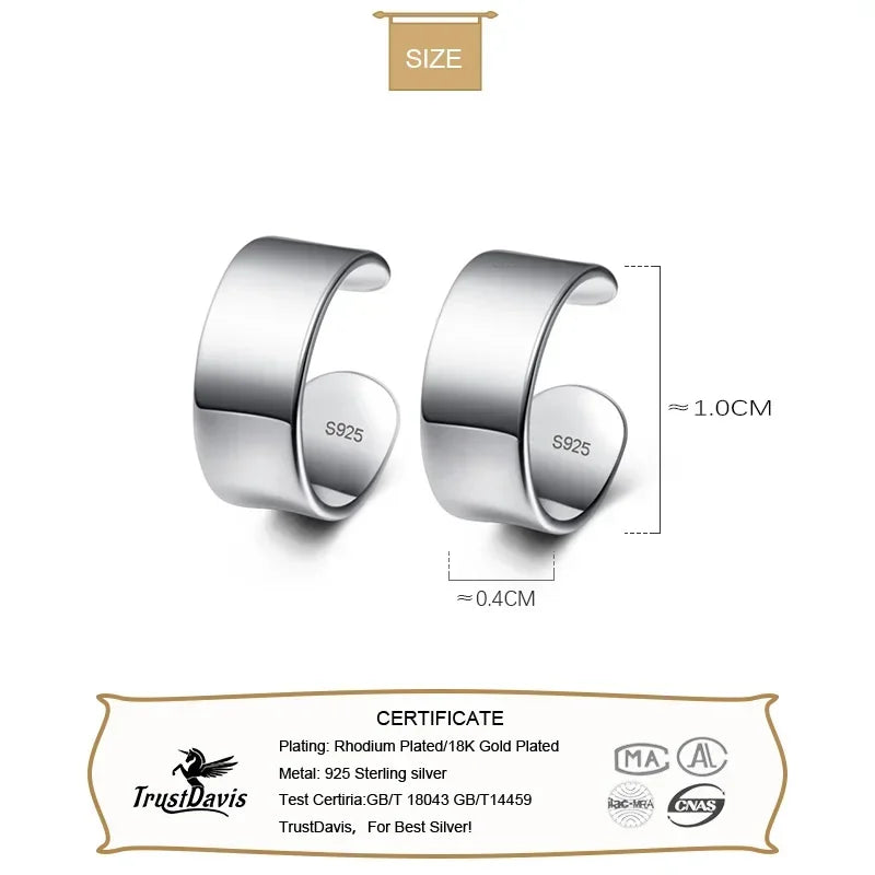 Ear Cuff Clip on Earrings DS1040