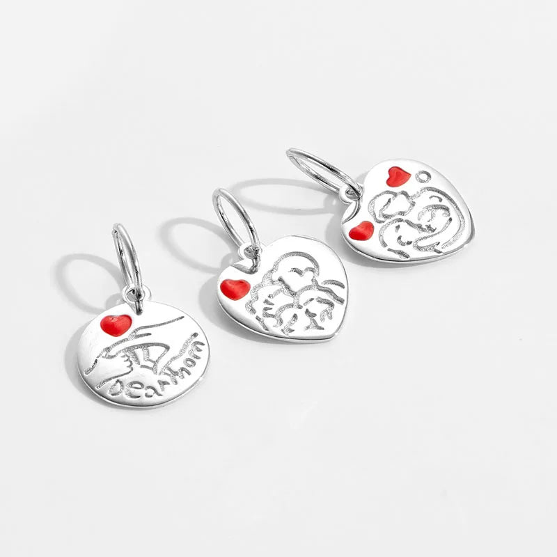 Fashion Family Heart Pendant DZ1935