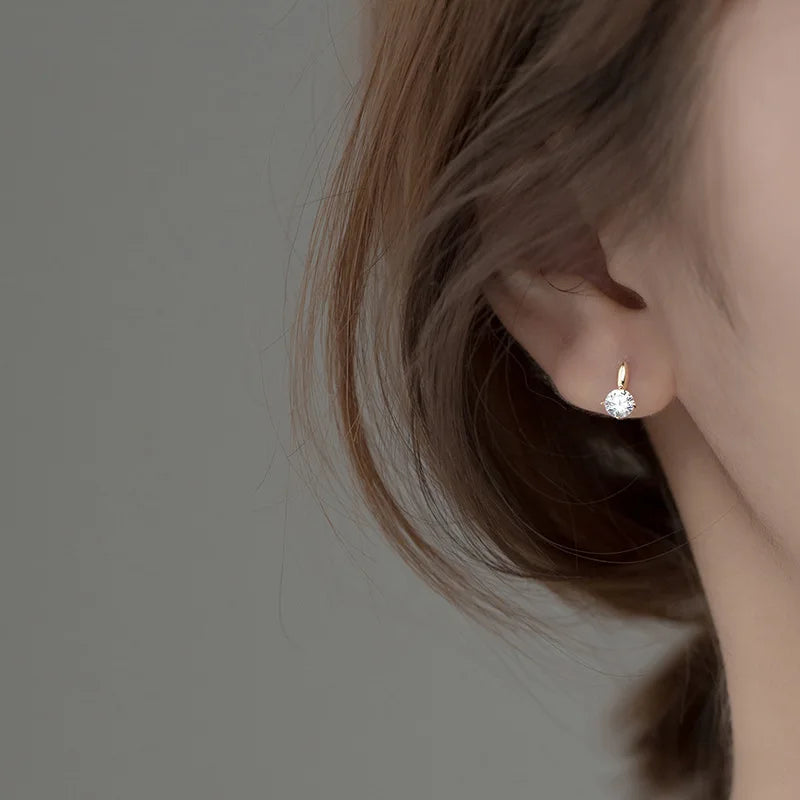 Fashion Pearl CZ Stud Earrings DA2125