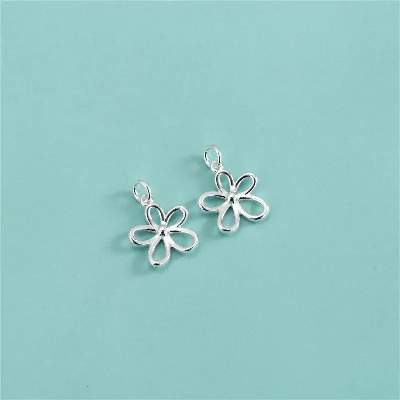Fashion Sweet Flower Charm Pendant DZ1765