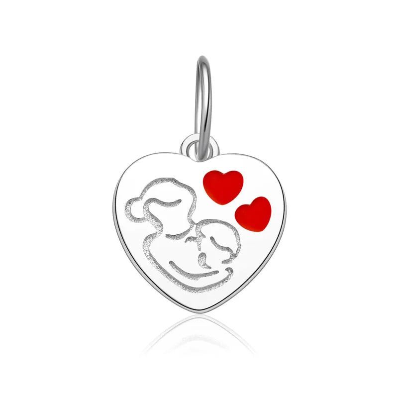 Fashion Family Heart Pendant DZ1935