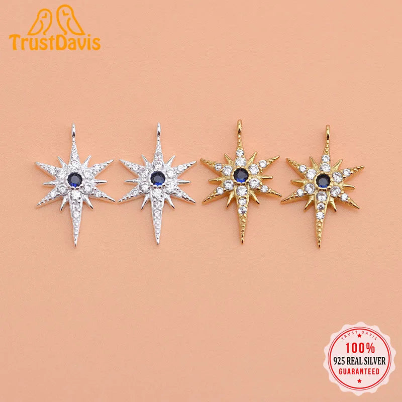Star Charms Pendant DIY Accessories HY031
