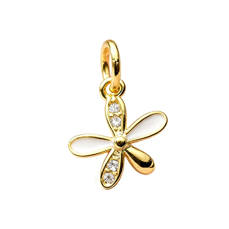 Sweet Five-petal Flower Pendant DZ1808