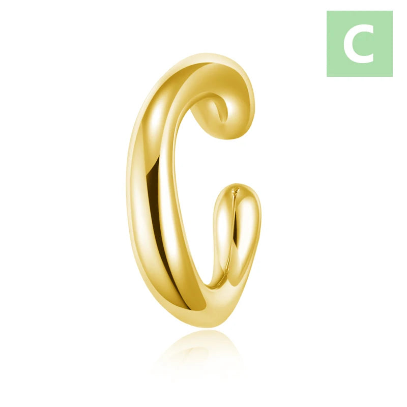 Trustdavis Real 925 Sterling Silver Fashion Openwork Chain Clip Earrings Mum Daughter Birthday Party Gift Jewelry DS4408