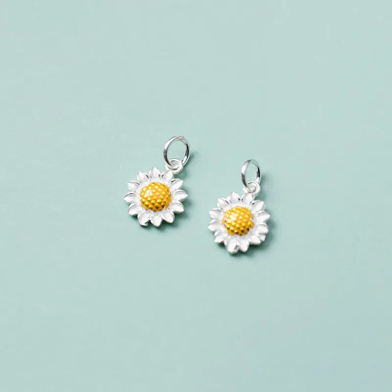Fashion Sunflower Charm Pendant DZ1780