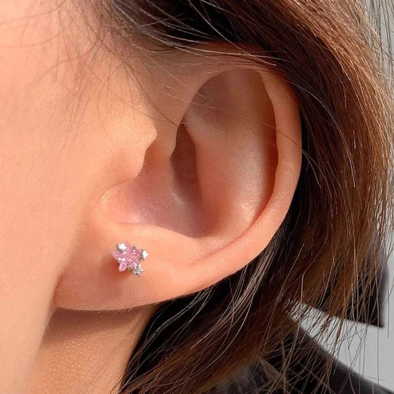 Stars Planets Stud Earrings DA3206