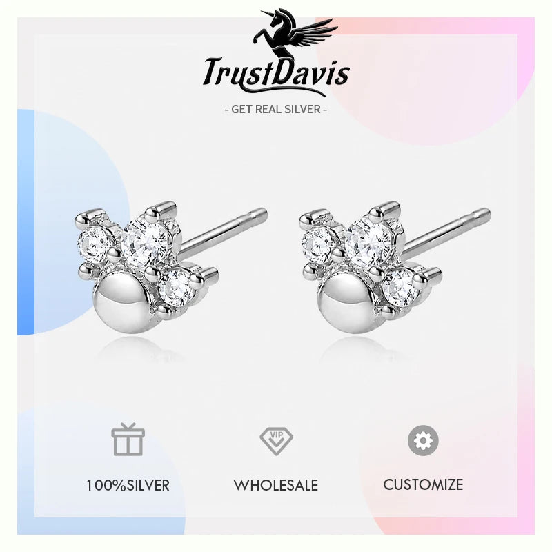Exquisite and Minimalist Claw Stud Earrings DS4941
