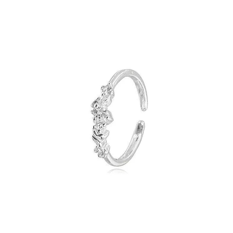 Fashion and Simple Zircon Open Ring DS4759