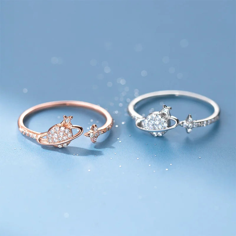 Planet Zircon Open Ring DS4794