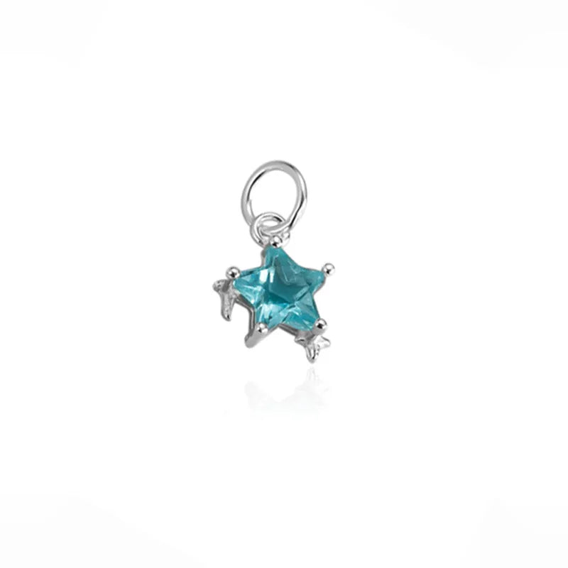 Fashion Zircon Star Charm Pendant DZ1768