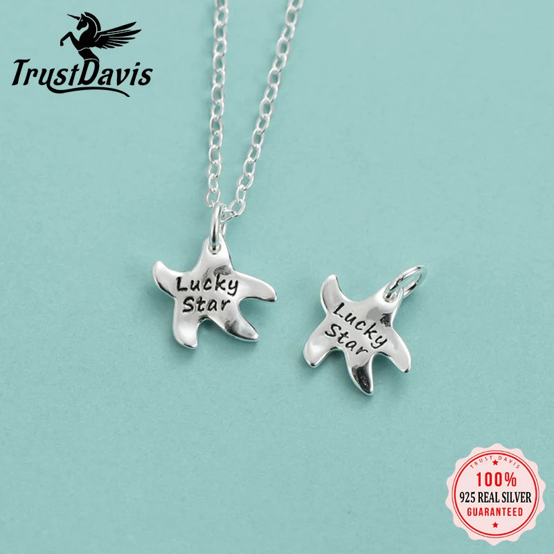 Fashion Lucky Star Charm Pendant DZ1774