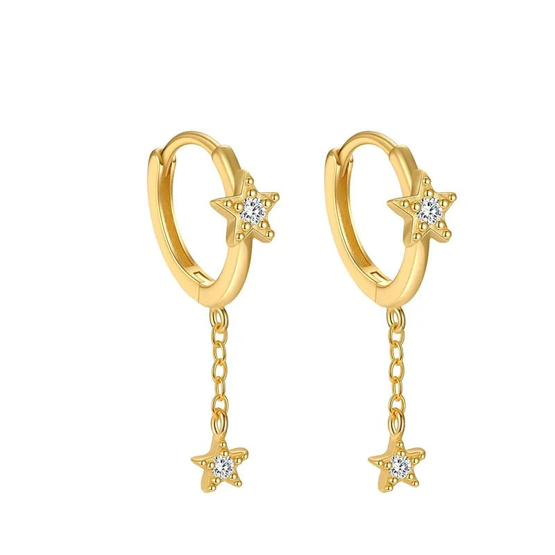 Star Tassel Earrings DS4837