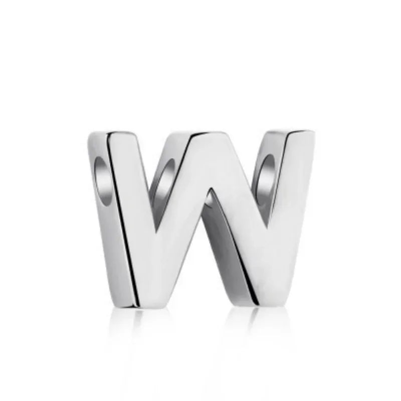 26 Letter Silver Necklace DA3148