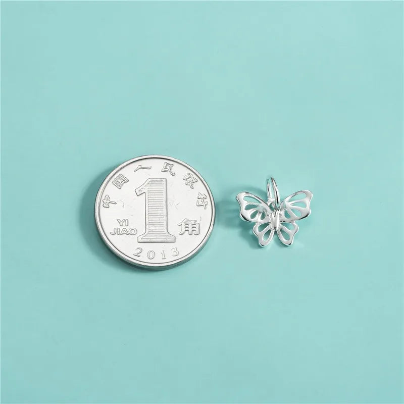 Fashion Cute Butterfly Charm Pendant DZ1778