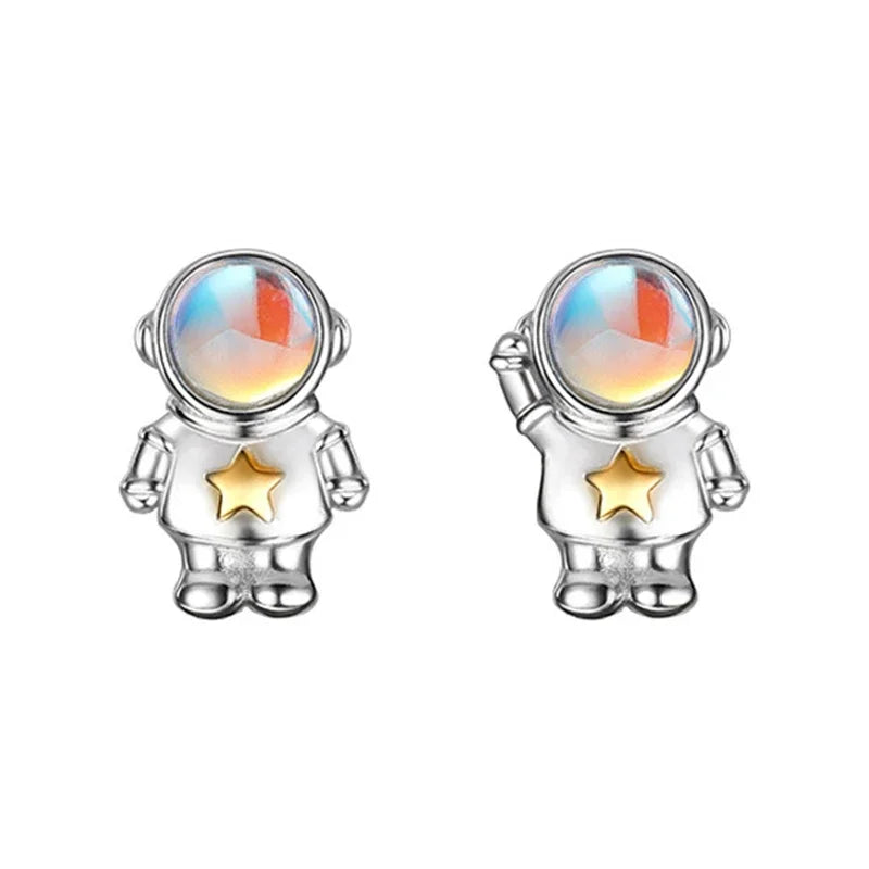Sweet Astronauts Moonstone Stud Earring DA2568