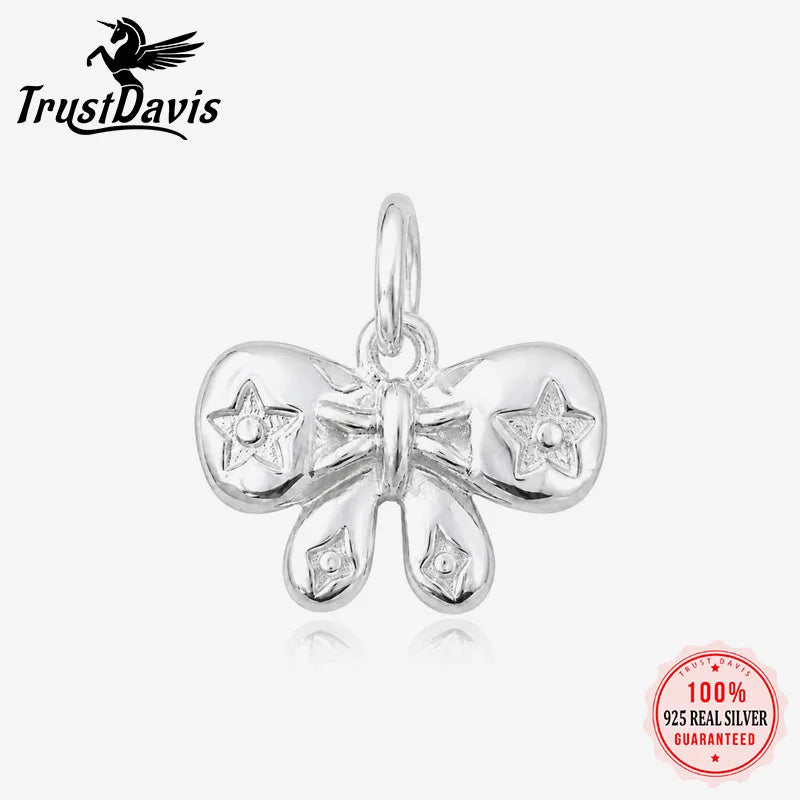 Fresh Sweet Star Bow Pendant DZ1942