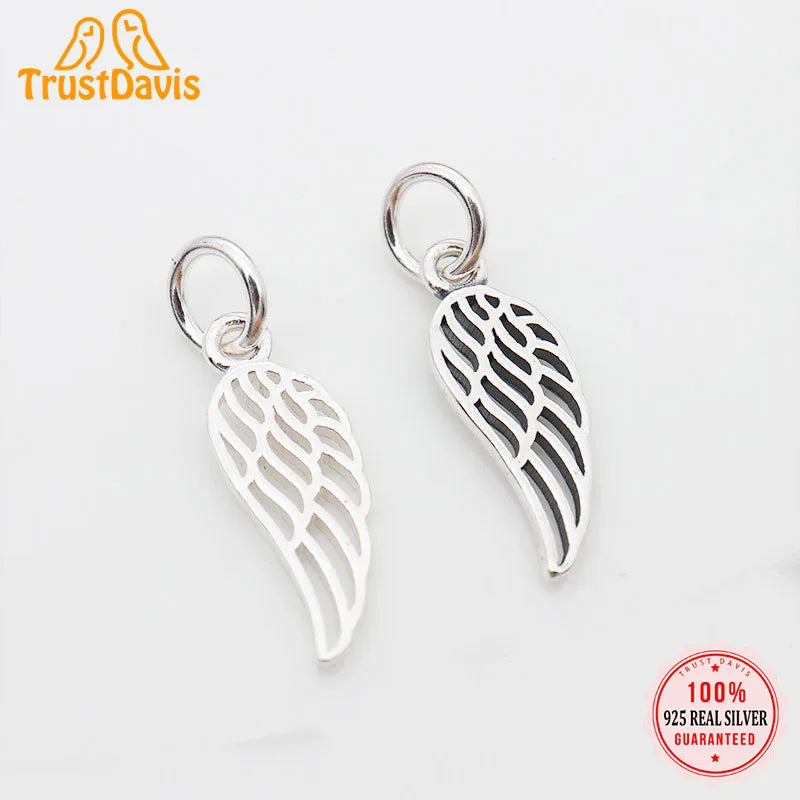 Angel Wings Pendant DIY Necklace Bracelet Accessories HY811