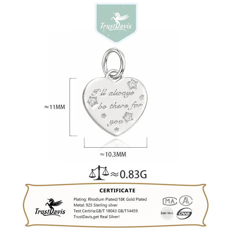 Fashion Minimalist Heart Star Pendant DZ1931