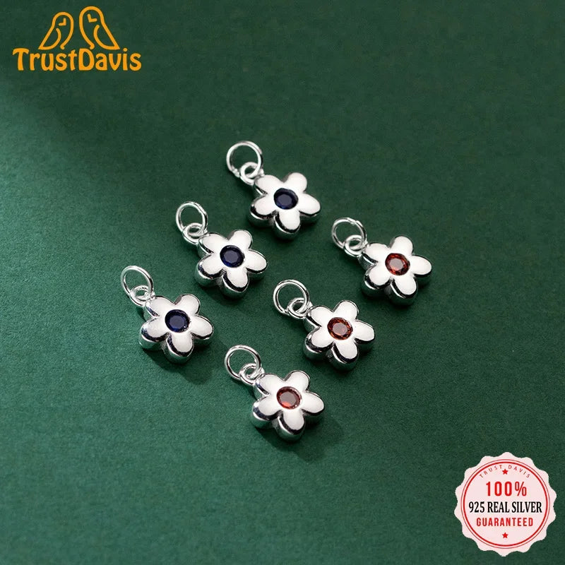 Flower Pendant Handmade DIY Necklace Accessories HY856