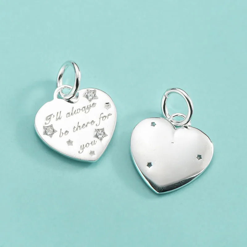 Fashion Minimalist Heart Star Pendant DZ1931