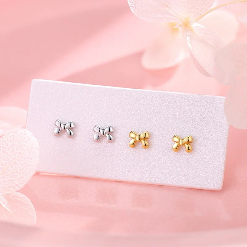 Bow Screw Earrings DS4840