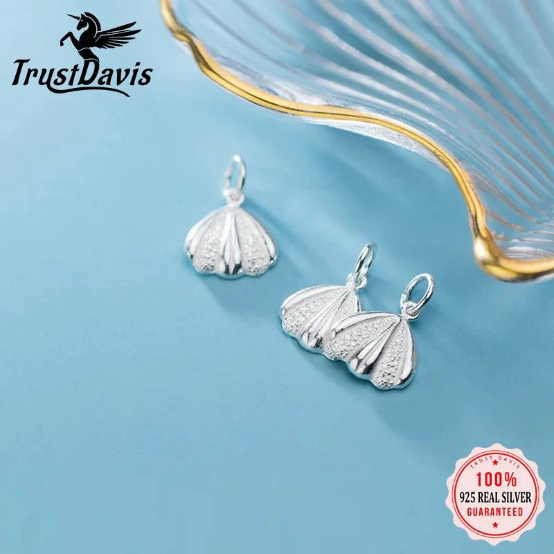 Fashion Mermaid Tail CZ Charm Pendant HY272