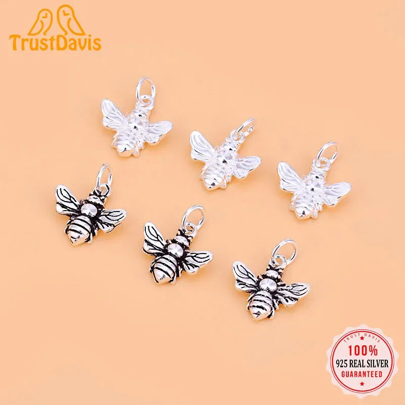 Insect Bee Charm Pendant Handmade DIY Accessories HY007