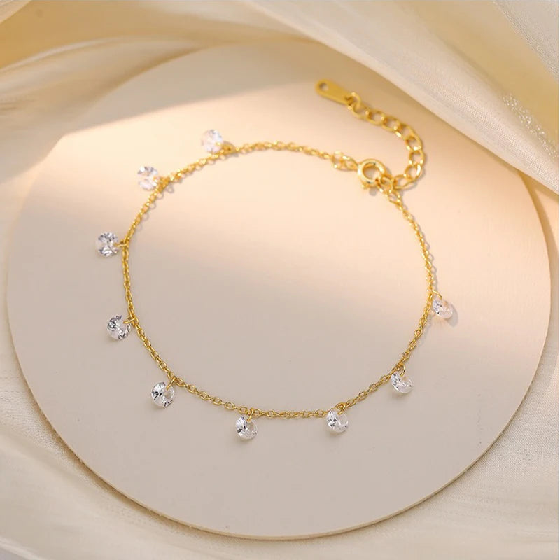 Colored Zircon Bracelet  DS4853