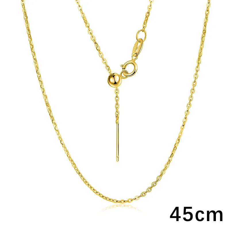 26 Letter Silver Necklace DA3148