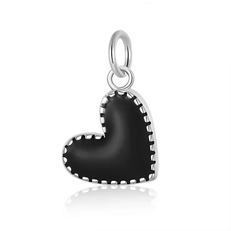 Heart Pendant DIY Necklace Bracelet Accessories Fine Jewelry Gift HY990