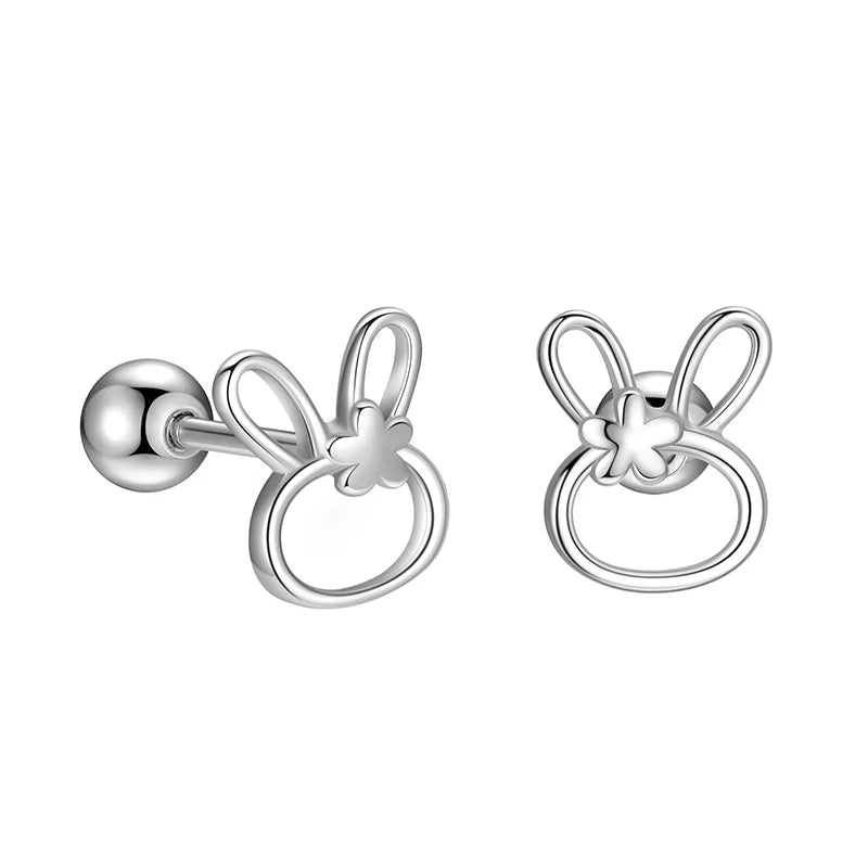 Fashion Rabbit Screw Earrings DS4671