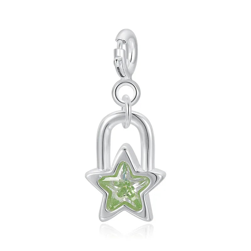 Minimalist Zircon Star Pendant DZ1927
