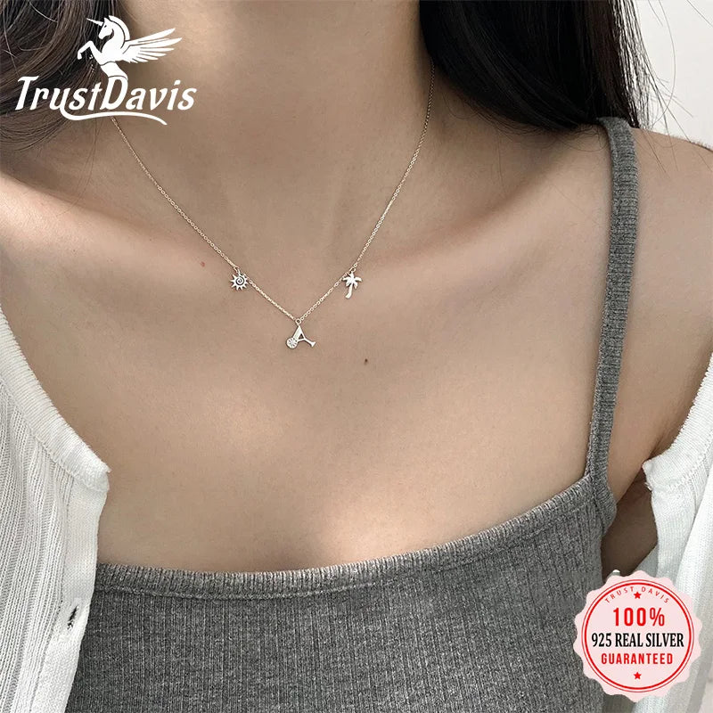 Sunmer Silver Necklace DS4864