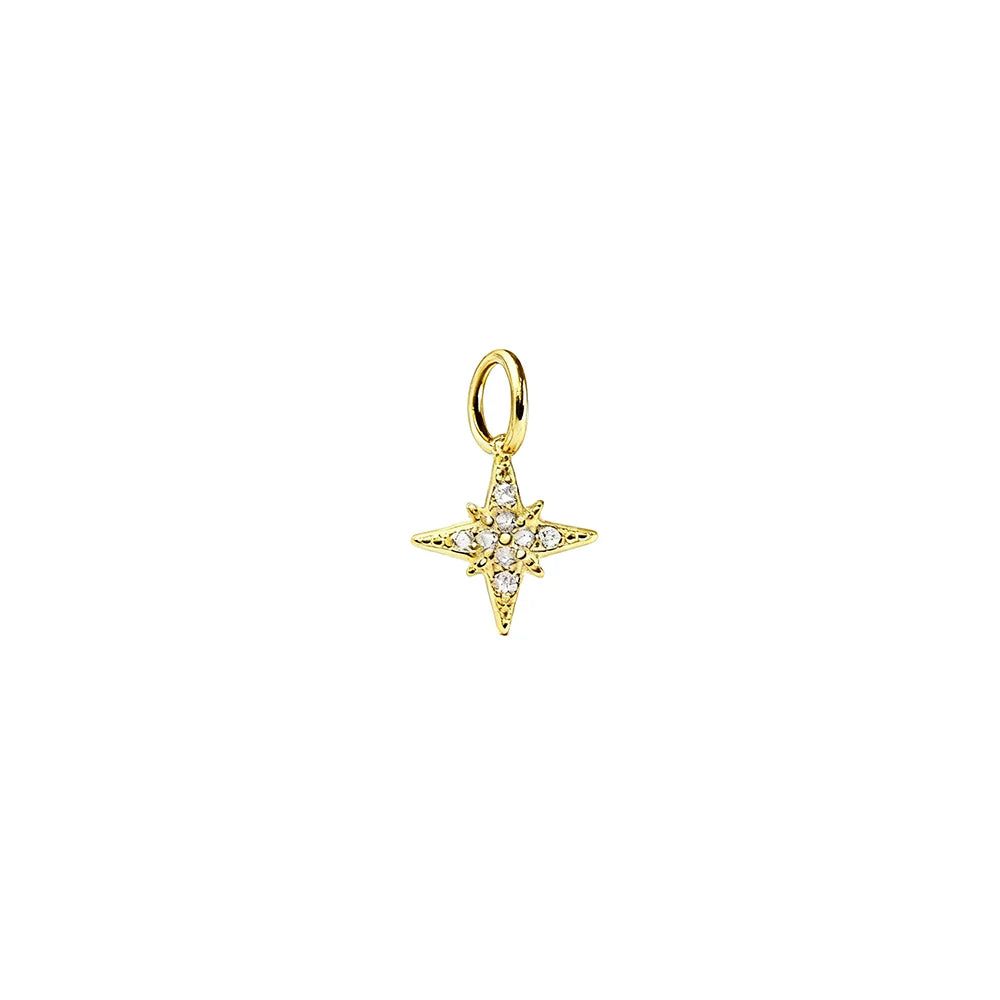 Fashion Gem Star Charm Pendant DZ1822