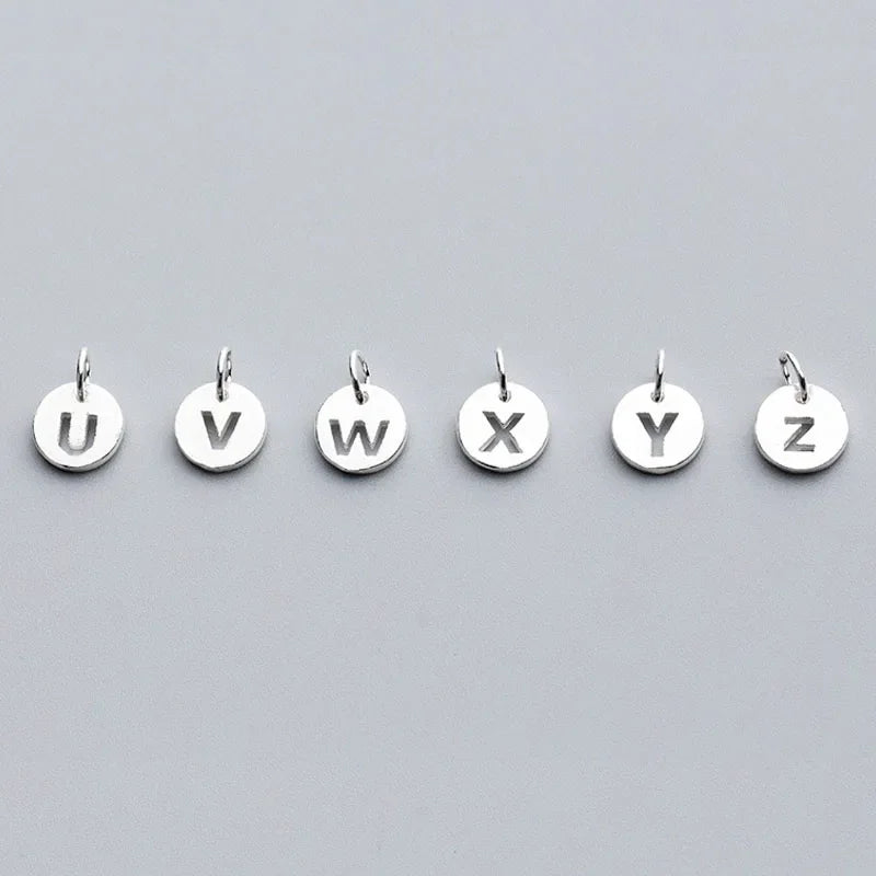 26 Letters Pendant For Women Wish Fine DIY Accessories Jewelry DZ81