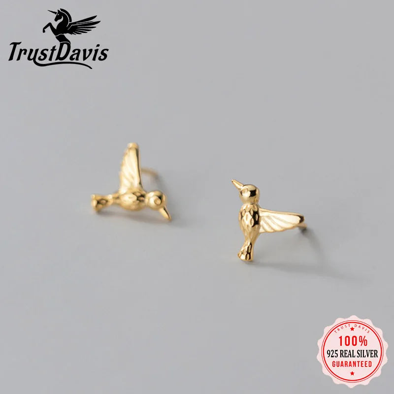 Animal Birds Charm Stud Earrings DB391
