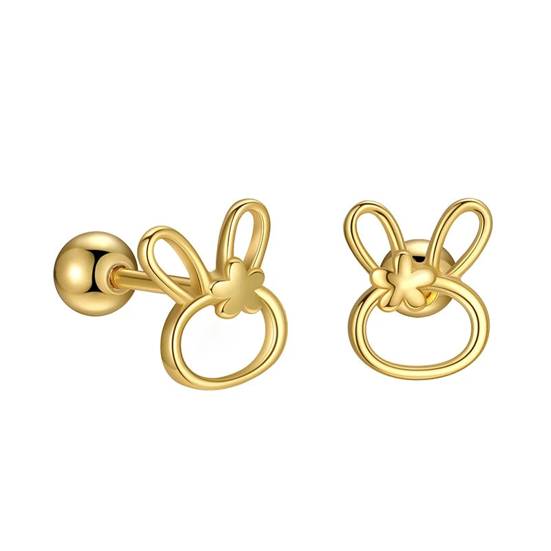 Fashion Rabbit Screw Earrings DS4671